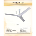 Wholesale 56inch 3 Decorative Metal Blades Ceiling Fan for Africa and Tanzania Market with CB CE GCC SASO Approval